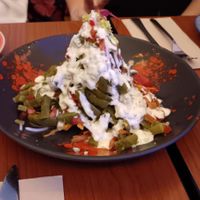 Amanida de nopales (opció vegana) at Azul Frida in Barcelona