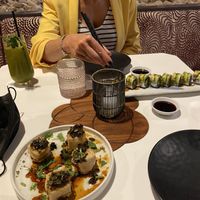 Plant Based sushi at PLANTA Queen in Toronto