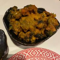 Bang bang broccoli was very good. at PLANTA Queen in Toronto