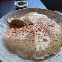 Crispy gyoza at PLANTA Queen in Toronto