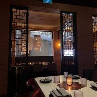 Indoor seating  at PLANTA Queen in Toronto