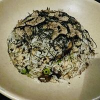 Main course. Fried rice with truffles. Maybe little dry but very nice    at PLANTA Queen in Toronto