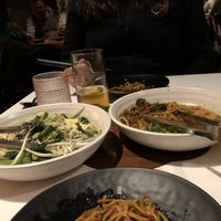 Hakka Noodles & Dan Dan Noodles  at PLANTA Queen in Toronto