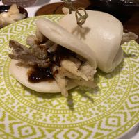 Bao buns  at PLANTA Queen in Toronto