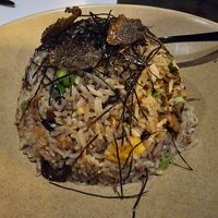 truffle fried rice at PLANTA Queen in Toronto