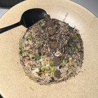 Truffle fried rice  at PLANTA Queen in Toronto