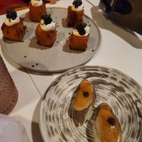 1,000 Layer Crispy Potatoes & Portobello Nigiri at PLANTA Queen in Toronto