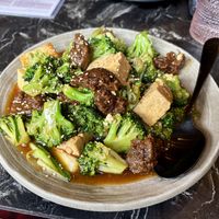 “Beef” & Broccoli   at PLANTA Queen in Toronto