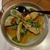 Steamed Edamame Dumplings   at PLANTA Queen in Toronto