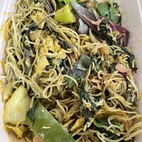 Singapore Noodles  at PLANTA Queen in Toronto