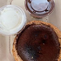 Chocolate tart (we got to go)  at PLANTA Queen in Toronto