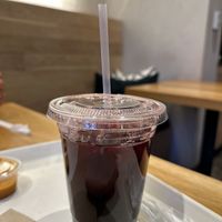 Iced hibiscus tea   at Chaia - Chinatown in Washington