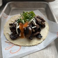 Mushroom taco   at Chaia - Chinatown in Washington