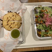 Aerial View of Food  at Chaia - Chinatown in Washington