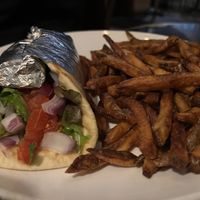 Seitan gyro  at Birdsall House in Peekskill