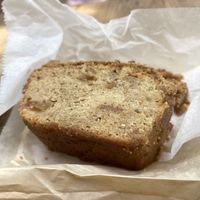 Apple coffee cake, vegan  at Modern Bread & Bagel in New York City
