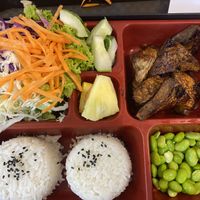 vegan bento box  at Green Bowl in Kuala Lumpur
