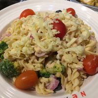 Vegetarian pasta salad  at Green Bowl in Kuala Lumpur