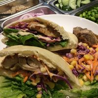 Pita sandwich  at Green Bowl in Kuala Lumpur