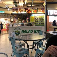Salad Bar at Green Bowl in Kuala Lumpur