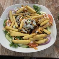 Special falafel dish   at Classic & Vegan in Helsinki