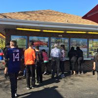 Ordering at Dairy Star at Dairy Star Ice Cream in Lincolnwood