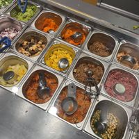 Selection of vegan options   at MaKE. in Cologne