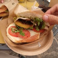 Vegan Burger (Concordia) at Tipiko in Agrigento