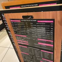 Carte   at La Crêperie Sarra'Zen in Vannes