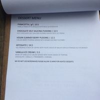 Vegan dessert  at Symphony 36 in Warburton