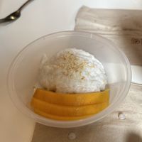 Mango coconut dessert - really tasty    at Bun in Paris