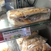 BBQ Jackfruit toasted flatbread!!! at Coffee Republic in Chatham