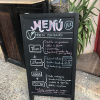 Three course menu  at CReeA in Tarragona