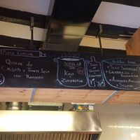 Specials of the day at CReeA in Tarragona