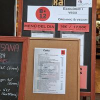 Lunch deal at B12 in Girona