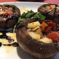 stuffed mushrooms  at B12 in Girona