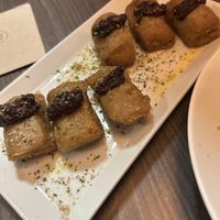 Croquetas de boletus  at B12 in Girona