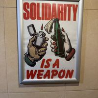 Toilet wall  at B12 in Girona