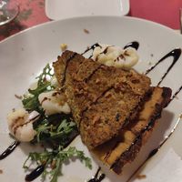 Quiche de tofu at B12 in Girona