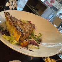 Smoked tofu quiche   at B12 in Girona