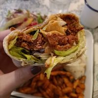 No meat kebab at The Olive Tree in Castlebar