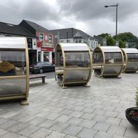 Outside  at The Olive Tree in Castlebar