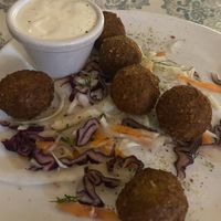 Falafel starter  at The Olive Tree in Castlebar