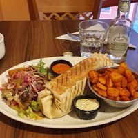 Vegan kebab at The Olive Tree in Castlebar
