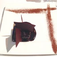 chocolate fudge  at La Mano Verde in Berlin