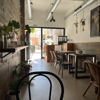 The cafe inside  at Dragon Lab in Murcia