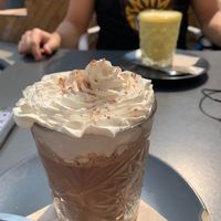 Frozen Hot Chocolate at Dragon Lab in Murcia