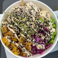 Poke vegan hummus  at I Love Poké in Milan