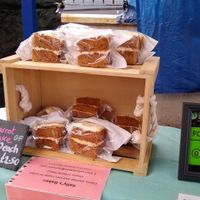 Vegan cakes at Sally's Bakes in Bury