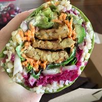 Tempeh avocado wrap! 🥑 at Slice of Life in Sebastopol